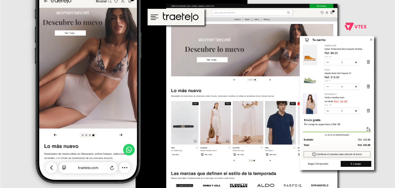 Tráetelo, nuevo estándar en el comercio electrónico en Venezuela.