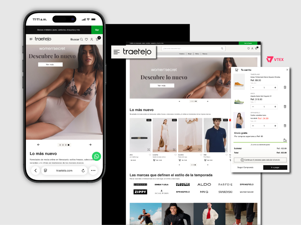 Tráetelo, nuevo estándar en el comercio electrónico en Venezuela.